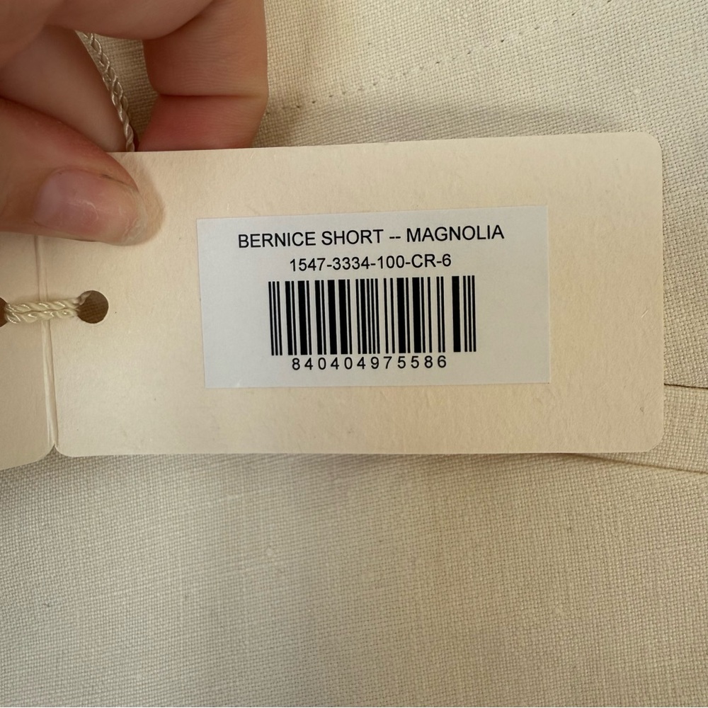 Doen Bernice Shorts in Magnolia size 6 NWT - Picture 9 of 10